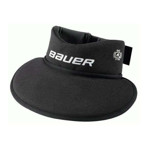 Bauer Bauer NG NLP8 CORE NECKGUARD BIB SR Ochraniacz szyi hokejowy, czarny, rozmiar OS