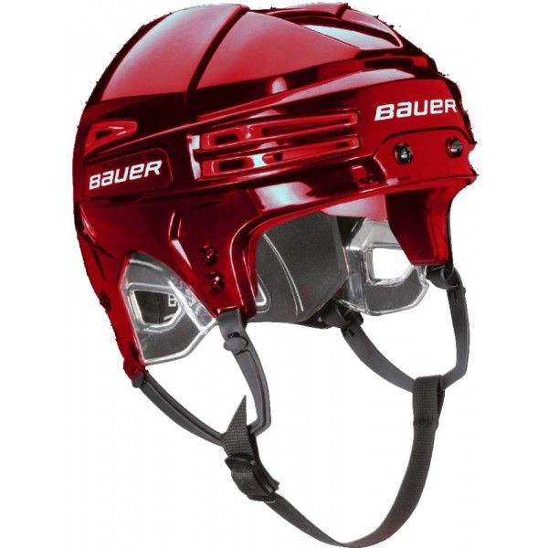 Bauer Bauer RE-AKT 75 Kask hokejowy, czerwony, rozmiar M