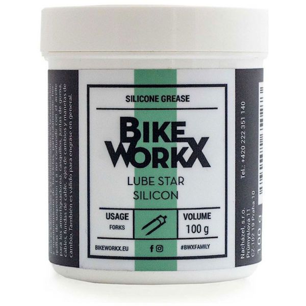 Bikeworkx Bikeworkx LUBE STAR SILICON 100 g Pasta silikonowa, , rozmiar os
