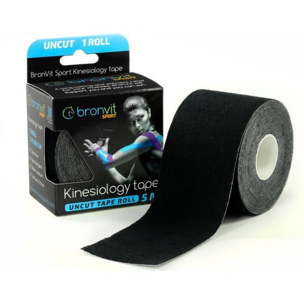 BronVit BronVit KINESIO TAPE CLASSIC Plastry do kinesiotapingu, czarny, rozmiar 500