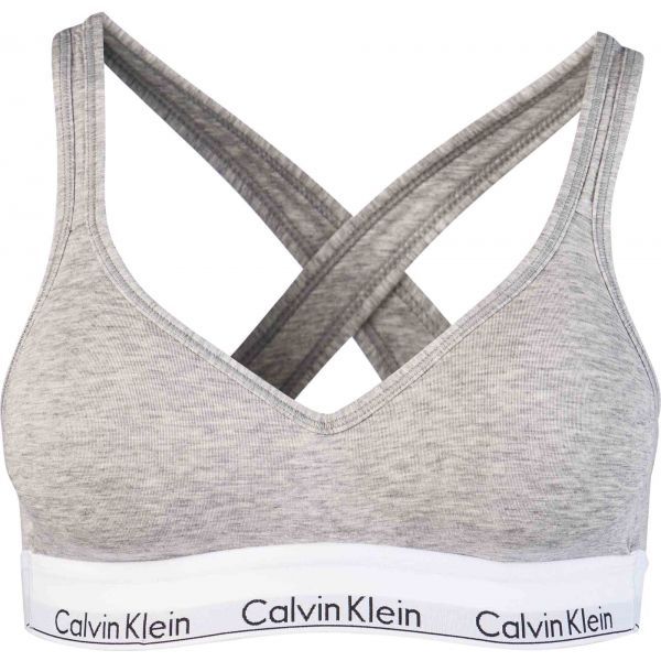 Calvin Klein Calvin Klein BRALETTE LIFT Biustonosz damski, szary, rozmiar XS