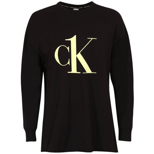 Calvin Klein Calvin Klein CK1 COTTON LW NEW-L/S SWEATSHIRT Bluza damska, czarny, rozmiar M