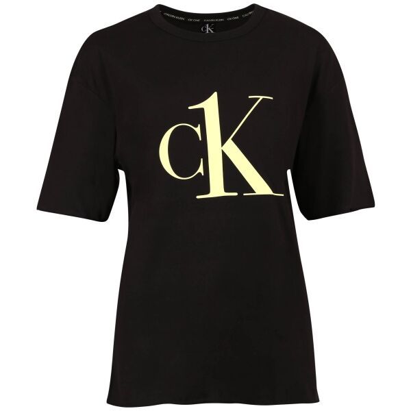 Calvin Klein Calvin Klein CK1 COTTON LW NEW-S/S CREW NECK Koszulka damska, czarny, rozmiar S