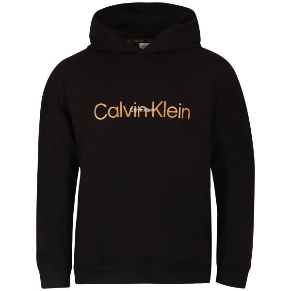 Calvin Klein Calvin Klein EMB ICON HOL LOUNGE-L/S HOODIE Bluza męska, czarny, rozmiar L