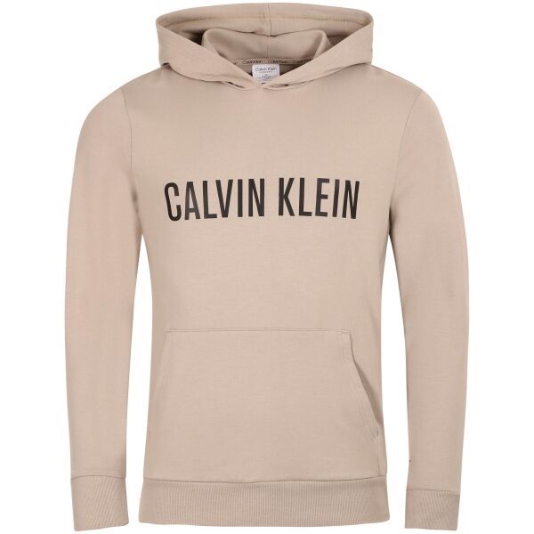 Calvin Klein Calvin Klein INTENSE POWER LOUNGE-L/S HOODIE Bluza męska, beżowy, rozmiar XL