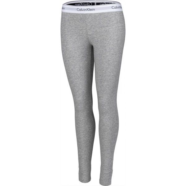 Calvin Klein Calvin Klein LEGGING PANT Legginsy damskie, szary, rozmiar XS