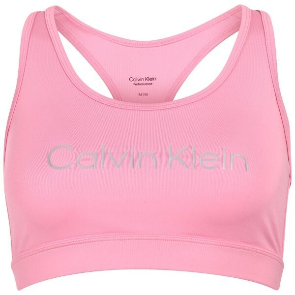 Calvin Klein Calvin Klein MEDIUM SUPPORT SPORTS BRA  Biustonosz damski, różowy, rozmiar M