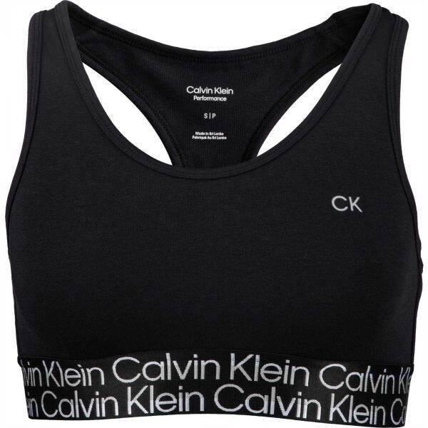 Calvin Klein Calvin Klein PW - LOW SUPPORT SPORTS BRA Biustonosz sportowy damski, czarny, rozmiar S