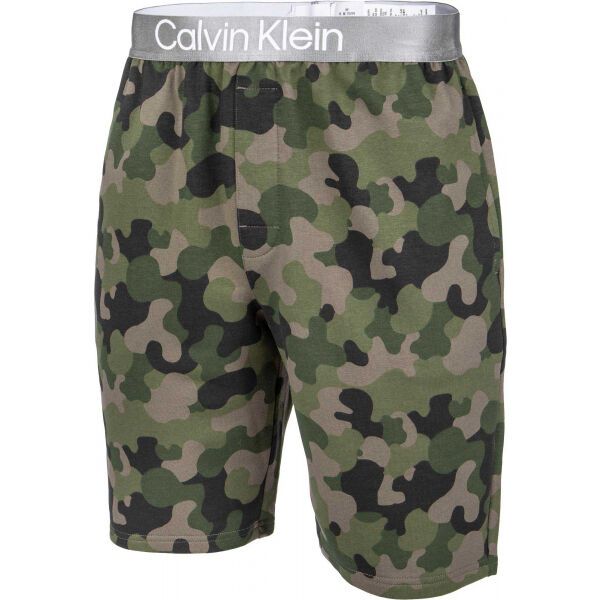 Calvin Klein Calvin Klein SLEEP SHORT Szorty piżamowe męskie, khaki, rozmiar XL