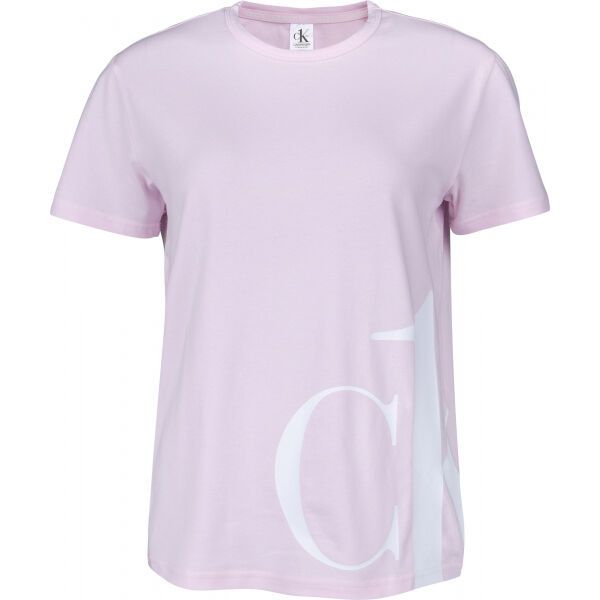 Calvin Klein Calvin Klein S/S CREW NECK Koszulka damska, różowy, rozmiar M