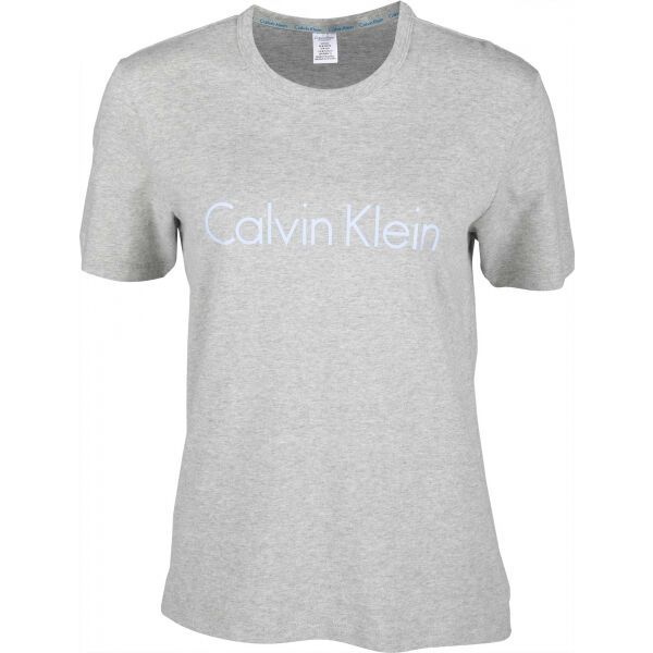 Calvin Klein Calvin Klein S/S CREW NECK Koszulka damska, szary, rozmiar S