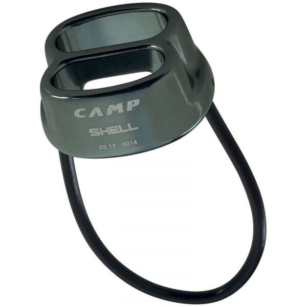 CAMP CAMP SHELL Przyrząd asekuracyjny, czarny, rozmiar os