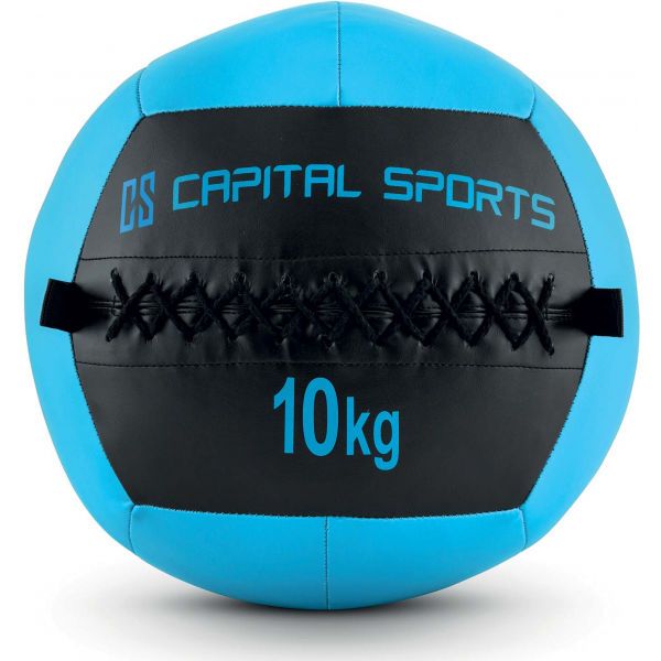 CAPITAL SPORTS CAPITAL SPORTS WALLBAG 10KG Piłka lekarska, niebieski, rozmiar 10 KG