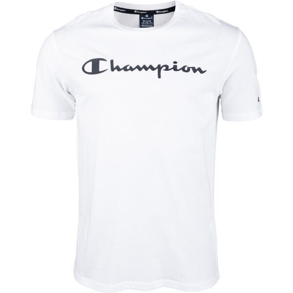 Champion Champion CREWNECK T-SHIRT Koszulka męska, biały, rozmiar S