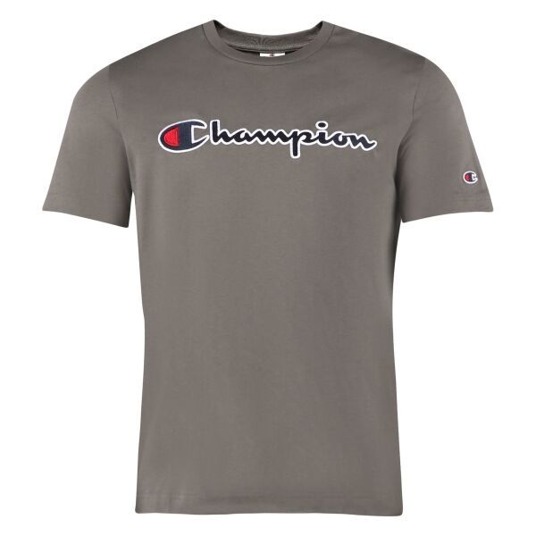 Champion Champion CREWNECK T-SHIRT Koszulka męska, ciemnoszary, rozmiar XXL