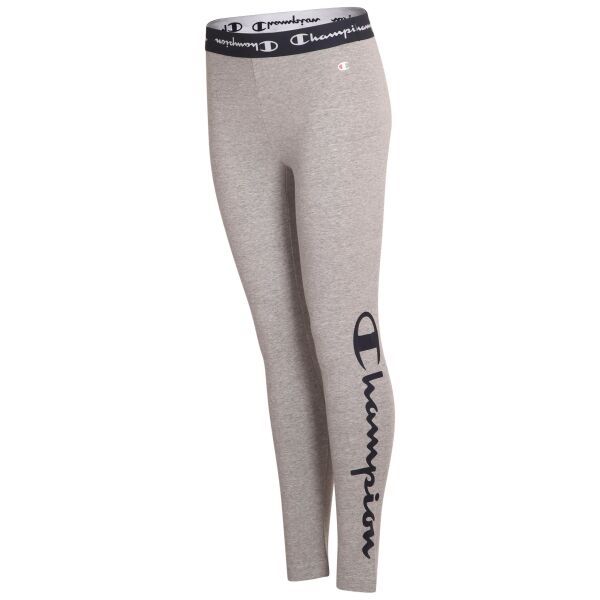 Champion Champion CROP LEGGINGS Legginsy damskie, szary, rozmiar M