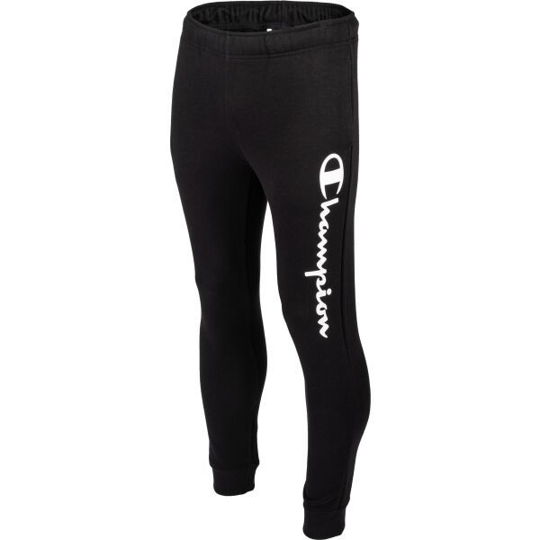 Champion Champion RIB CUFF PANTS Spodnie dresowe męskie, czarny, rozmiar S