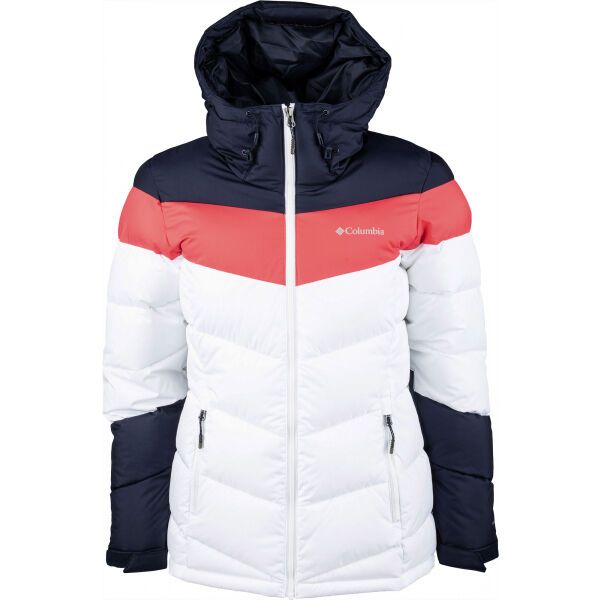 Columbia Columbia ABBOTT PEAK INSULATED JACKET Ocieplana kurtka narciarska damska, biały, rozmiar M