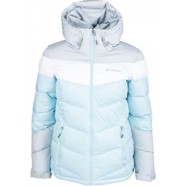 Columbia Columbia ABBOTT PEAK INSULATED JACKET Ocieplana kurtka narciarska damska, jasnoniebieski, rozmiar XS