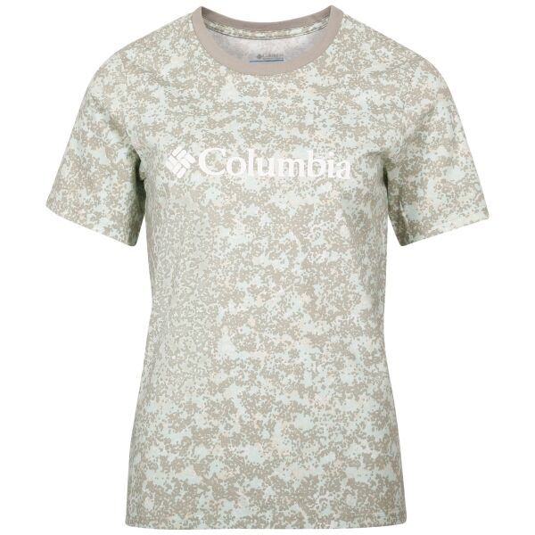 Columbia Columbia NORTH CASCADES™ PRINTED TEE Koszulka damska, jasnozielony, rozmiar M