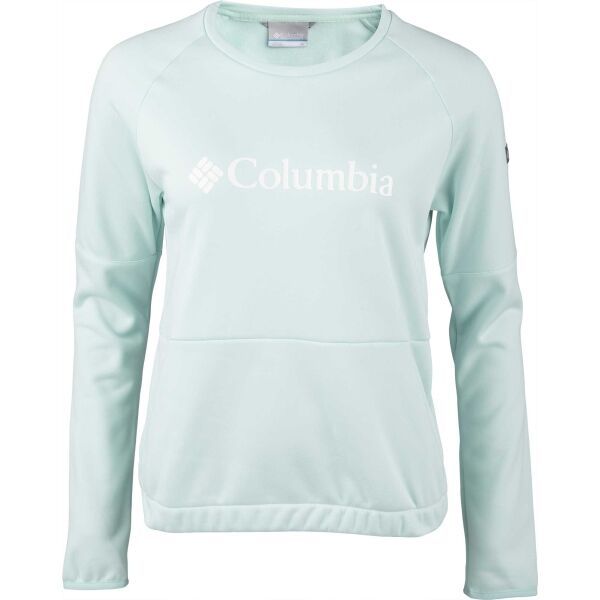 Columbia Columbia WINDGATES CREW Bluza damska, jasnozielony, rozmiar S