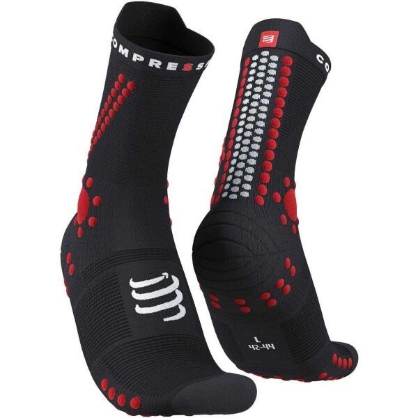 Compressport Compressport PRO RACING SOCK v4.0 RUN HIGH Skarpety do biegania, czarny, rozmiar T1