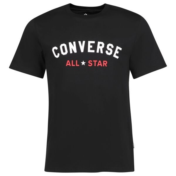 Converse Converse ALL VARSITY GRAPHIC TEE Koszulka męska, czarny, rozmiar M
