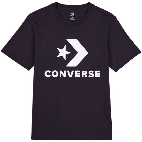 Converse Converse STANDARD FIT CENTER FRONT LARGE LOGO STAR CHEV Koszulka męska, czarny, rozmiar L