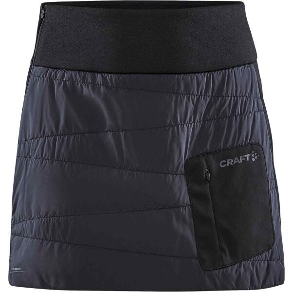 Craft Craft CORE NORDIC TRAINING INSULATE SKIRT W Lekko ocieplana spódniczka damska, czarny, rozmiar M