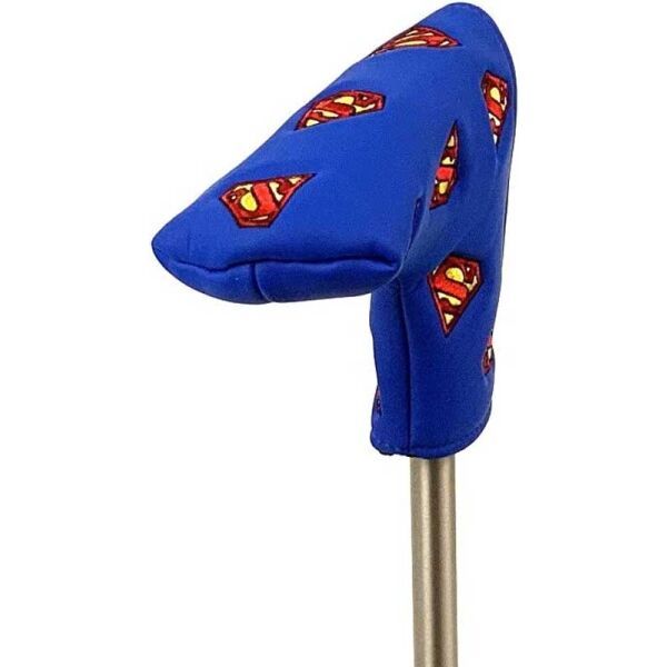 CREATIV COVER CREATIV COVER SUPERMAN PUTTER COVER Pokrowiec ochronny na putter, niebieski, rozmiar os