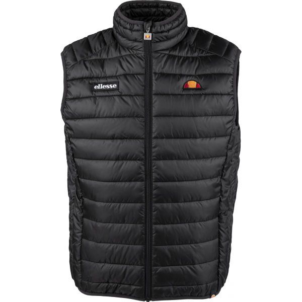 ELLESSE ELLESSE BARDY GILET Bezrękawnik męski, czarny, rozmiar M