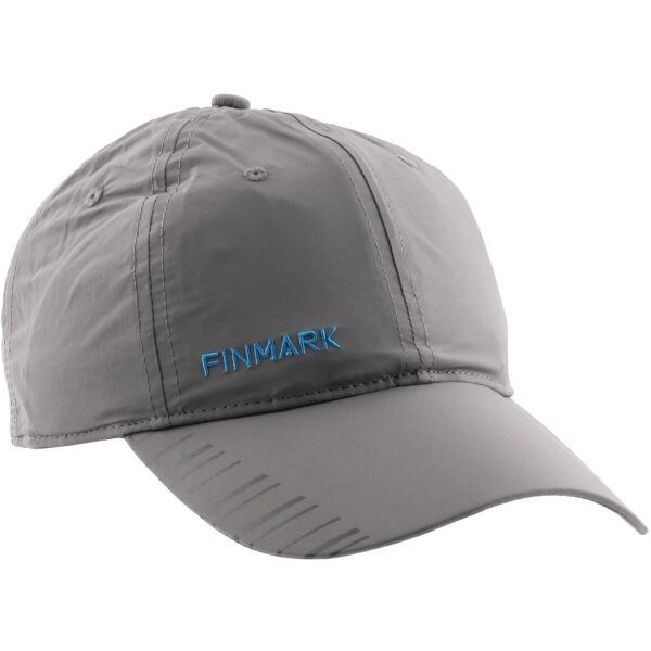 Finmark Finmark FNKC218 Czapka z daszkiem, szary, rozmiar UNI