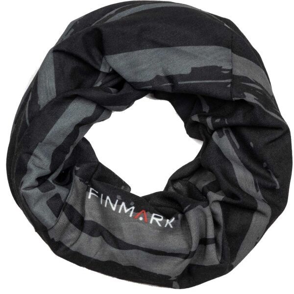 Finmark Finmark FS-229 Ocieplacz na szyję wielofunkcyjny, czarny, rozmiar UNI