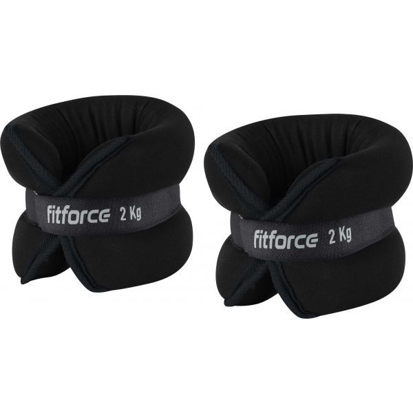 Fitforce Fitforce ANKLE 2,0 KG Obciążenie na kostkę, czarny, rozmiar 2 KG