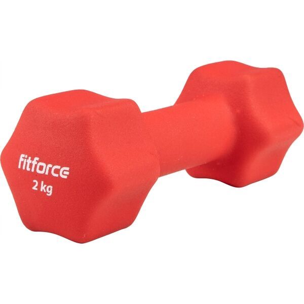 Fitforce Fitforce FDBN 2 KG Hantel, czerwony, rozmiar 2 KG