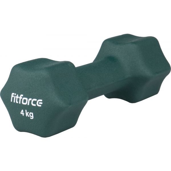 Fitforce Fitforce HANTEL 4 kg Hantel, ciemnozielony, rozmiar 4 KG