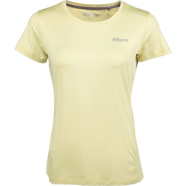 Fitforce Fitforce PAESANA Koszulka fitness damska, żółty, rozmiar M