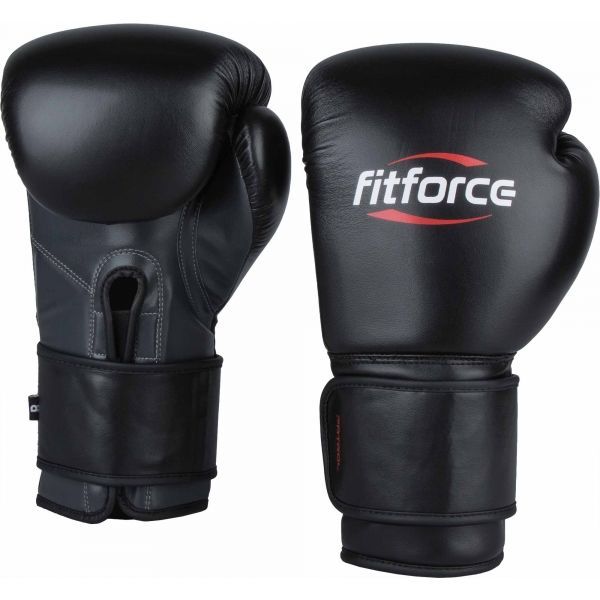 Fitforce Fitforce PATROL Rękawice bokserskie treningowe, czarny, rozmiar 12