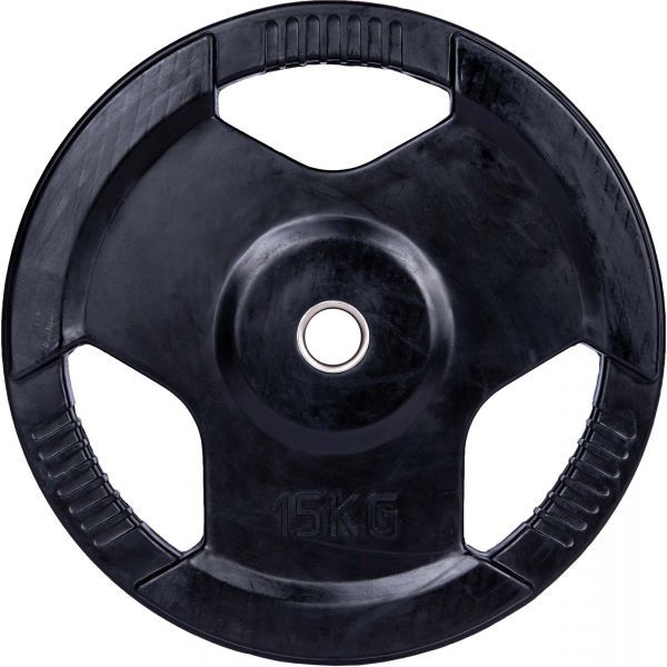 Fitforce Fitforce PLR 15KG 30MM Talerz olimpijski ogumowany, czarny, rozmiar 15 KG