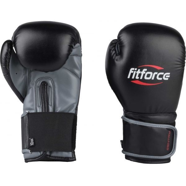 Fitforce Fitforce SENTRY Rękawice bokserskie, czarny, rozmiar 10