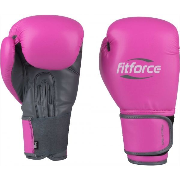 Fitforce Fitforce SENTRY Rękawice bokserskie, różowy, rozmiar 8