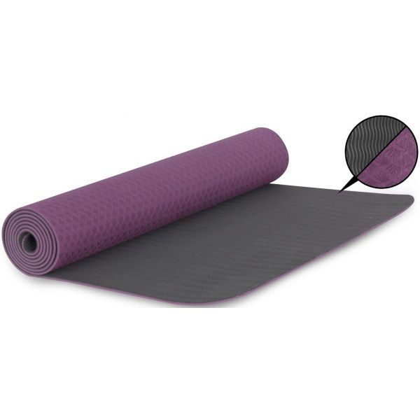 Fitforce Fitforce YOGA MAT 180X61X0,4 Mata do ćwiczeń, fioletowy, rozmiar os