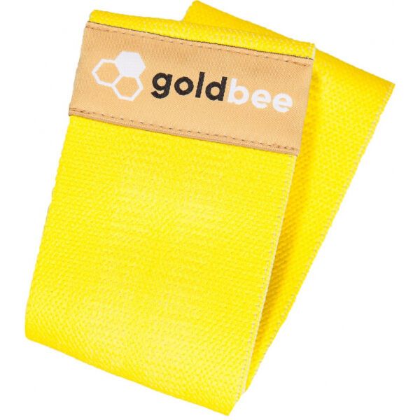 GOLDBEE GOLDBEE BEBOOTY YELLOW Taśma treningowa, żółty, rozmiar L