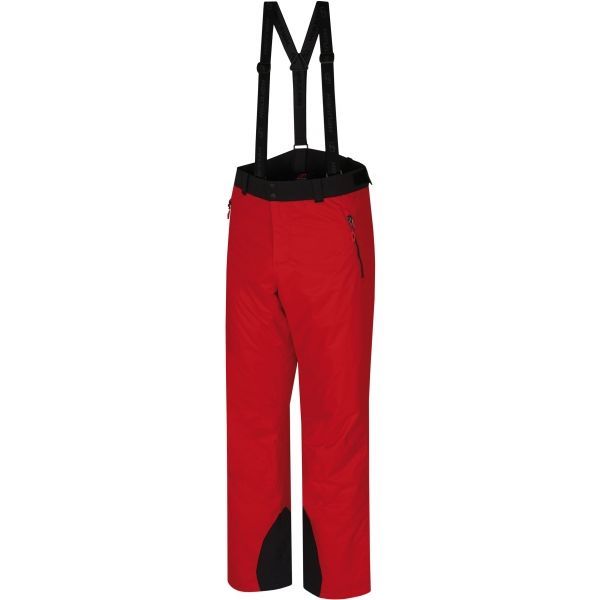 Hannah Hannah LARRY Spodnie narciarskie męskie, czerwony, rozmiar XL