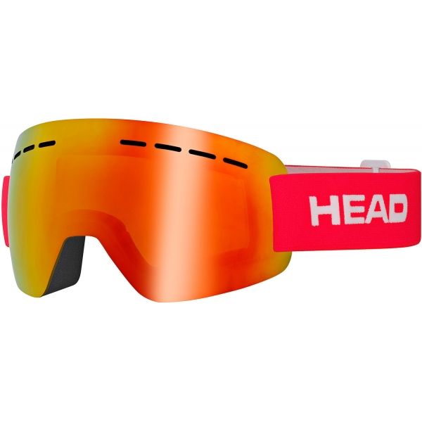 Head Head SOLAR FMR Gogle narciarskie, czerwony, rozmiar M