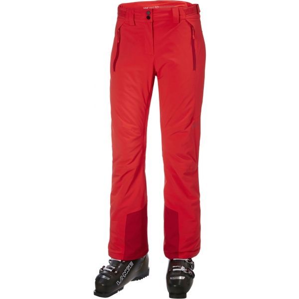 Helly Hansen Helly Hansen ALPHELIA PANT W Spodnie narciarskie damskie, czerwony, rozmiar S