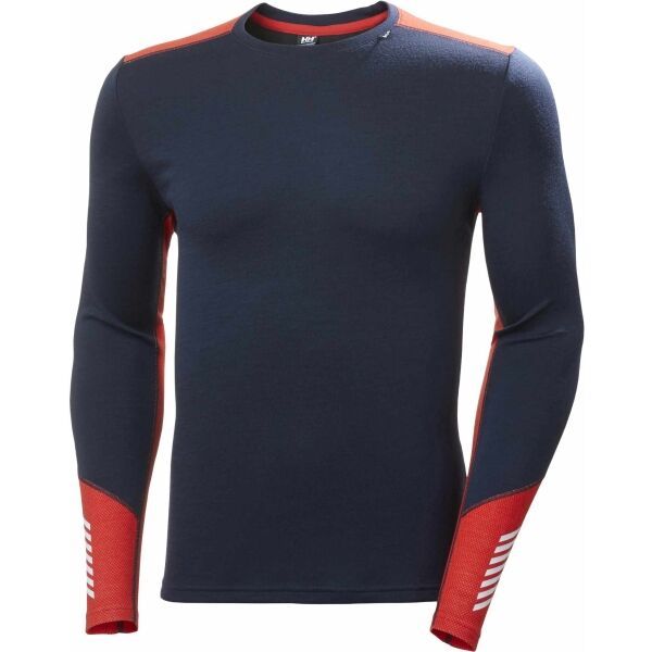 Helly Hansen Helly Hansen LIFA MERINO MIDWEIGHT CREW Bielizna termoaktywna męska, ciemnoniebieski, rozmiar M