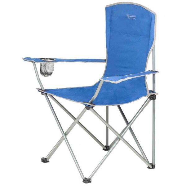 HIGHLANDER HIGHLANDER MORAY Krzesło turystyczne z podłokietnikami, niebieski, rozmiar os