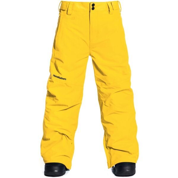 Horsefeathers Horsefeathers REESE YOUTH PANTS Spodnie narciarskie/snowboardowe chłopięce, żółty, rozmiar XL