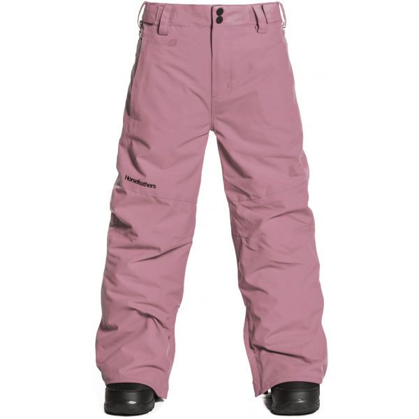 Horsefeathers Horsefeathers SPIRE YOUTH PANTS Spodnie narciarskie/snowboardowe dziecięce, różowy, rozmiar M